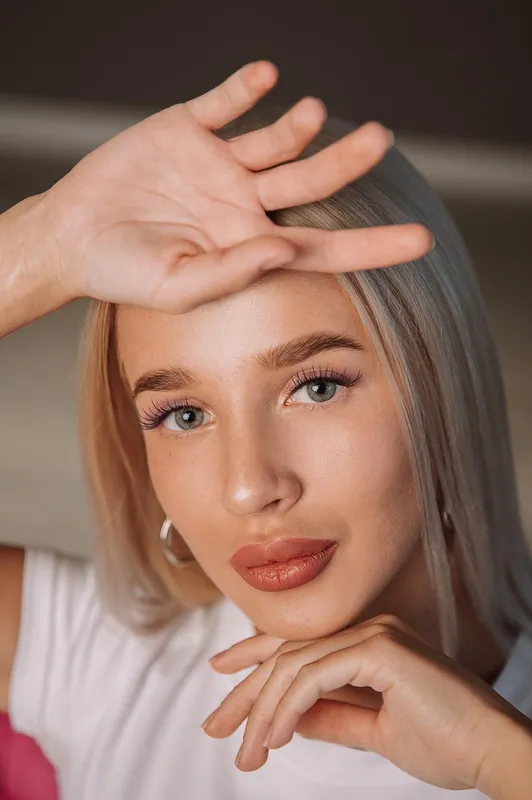 Работа мастера I love lash: естественное наращивание